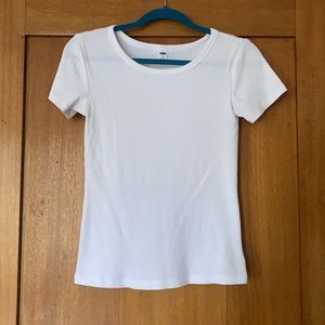Old navy ribbed tee x-small